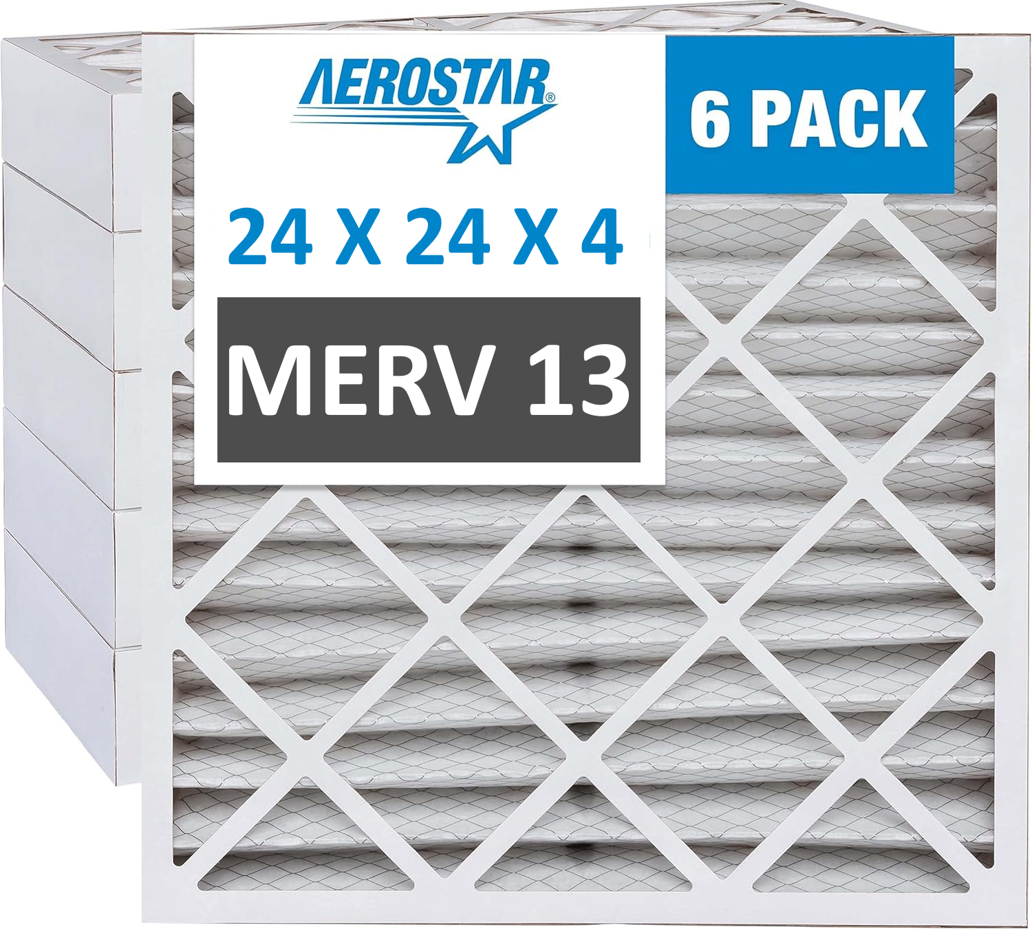 4" Furnace Filters - Pack of 6