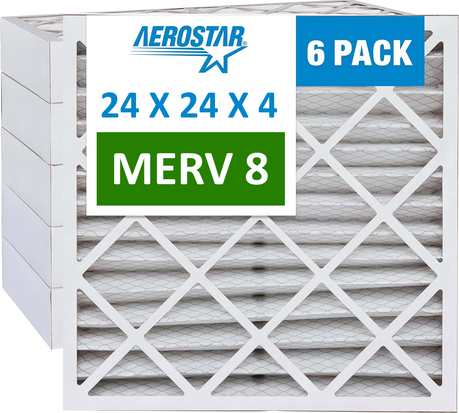 4" Furnace Filters - Pack of 6