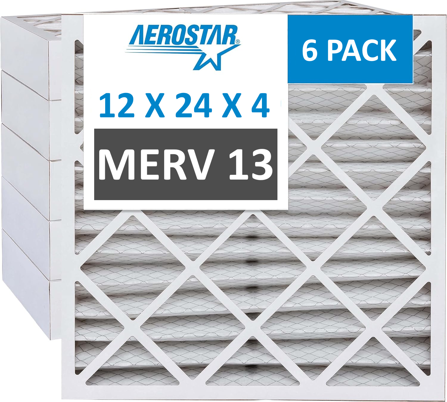 4" Furnace Filters - Pack of 6