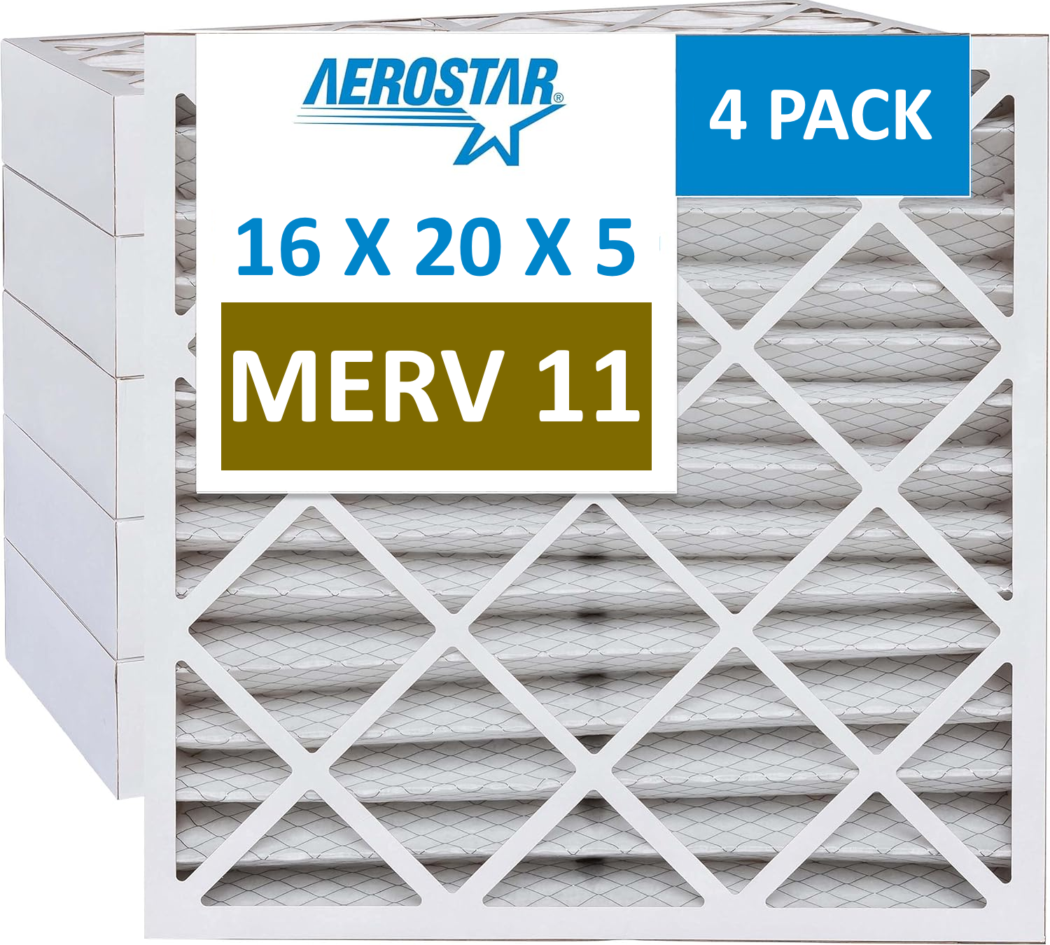 5" Furnace Filters - Pack of 4