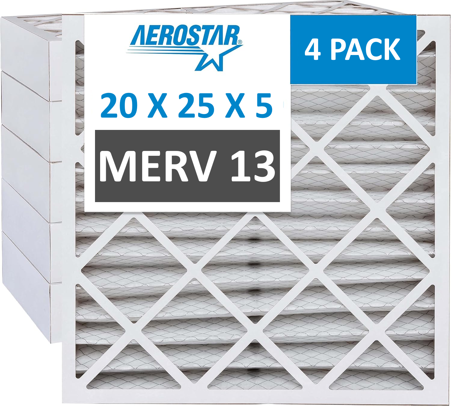 5" Furnace Filters - Pack of 4
