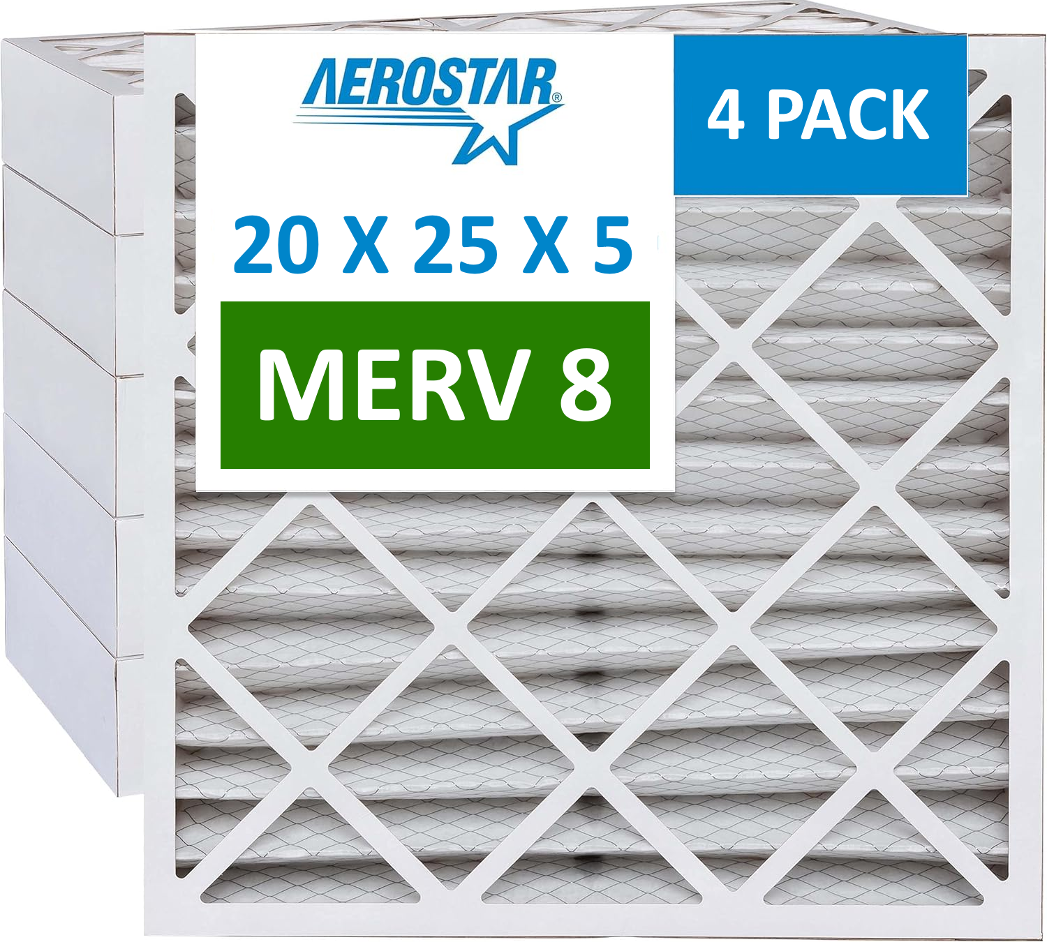 5" Furnace Filters - Pack of 4