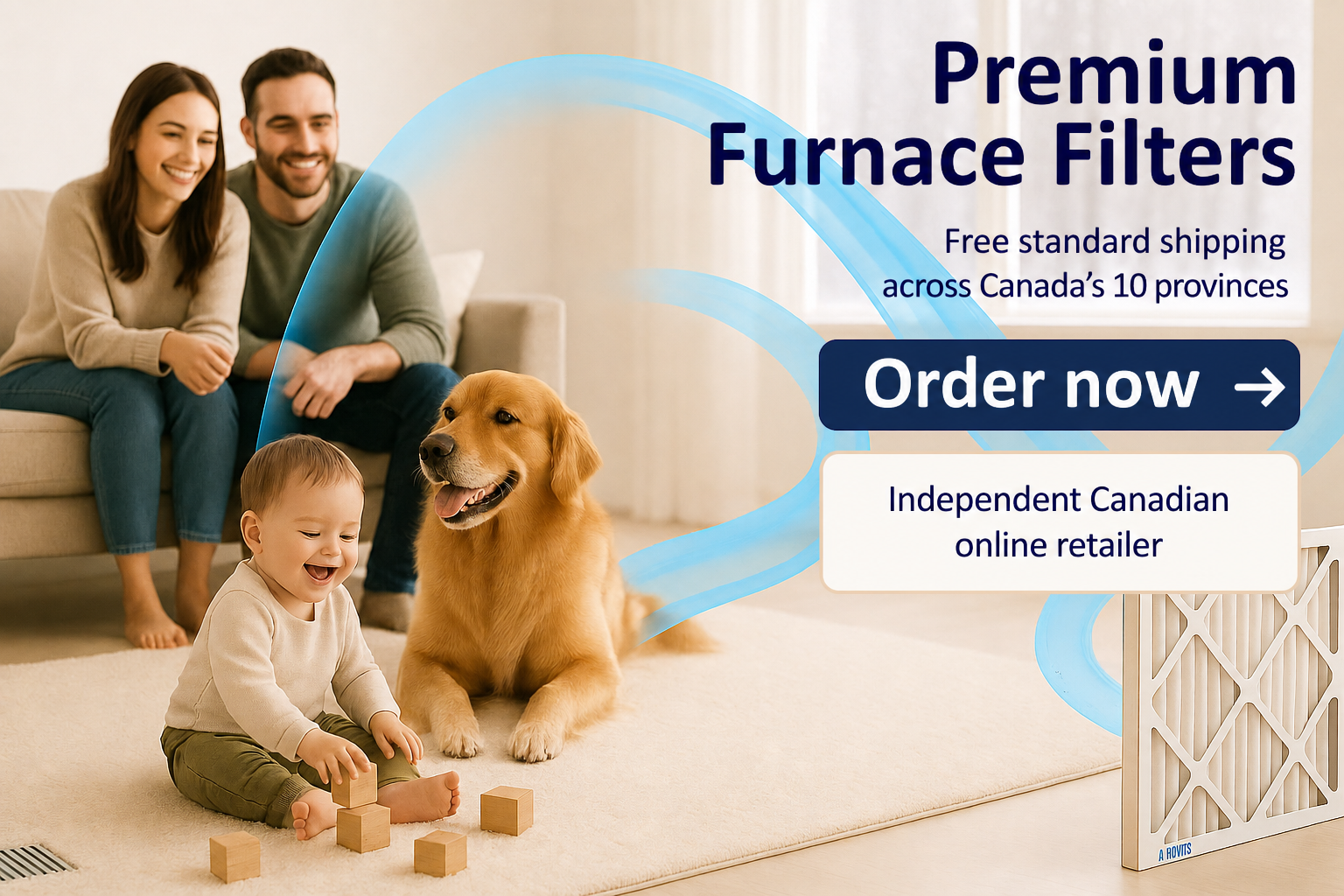 Furnace filters from an independent Canadian online retailer